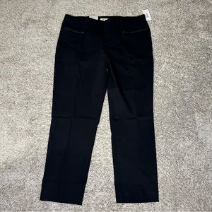 Black Skinny Slacks, XL Short
